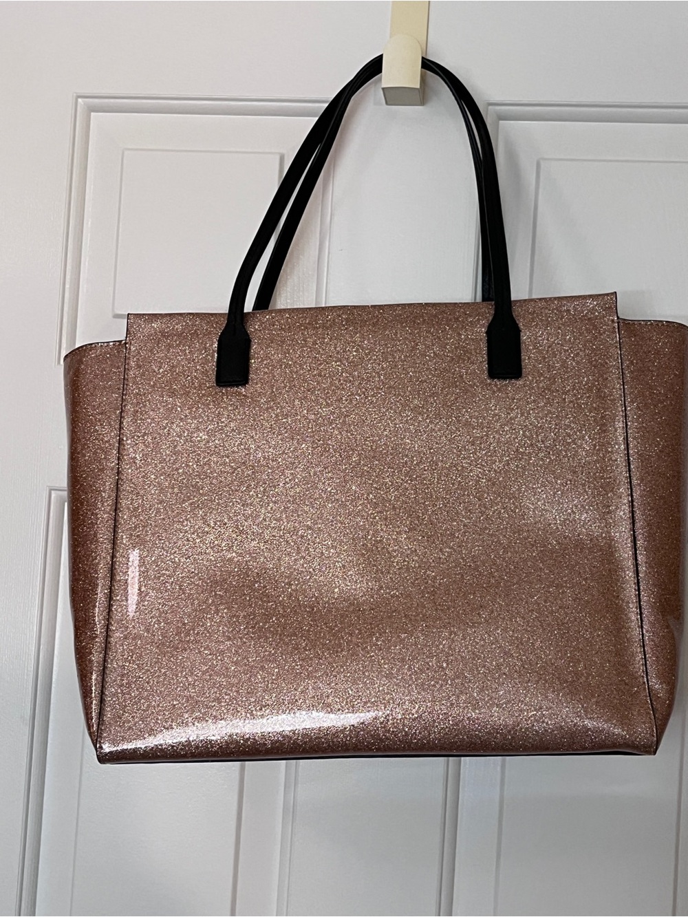 kate spade Mavis Glitter Tote Shoulder with Black Handles - Picture 2 of 6